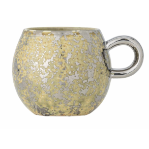 Bloomingville 82072412 Paula Kop, Gr�n/Gul, Stent�j