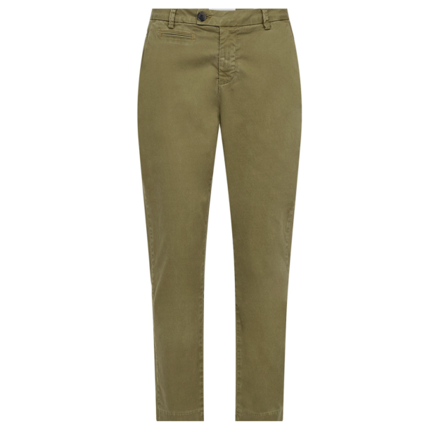 Pieszak J234073 PD- Anika Support Cropped Chino - Dusty Army Green