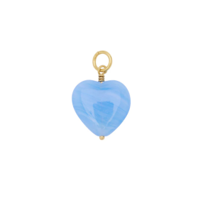 Pico French Grande Heart Pendant - FG, Blue