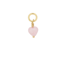 Pico French Mini Heart Pendant - Powder - FG 
