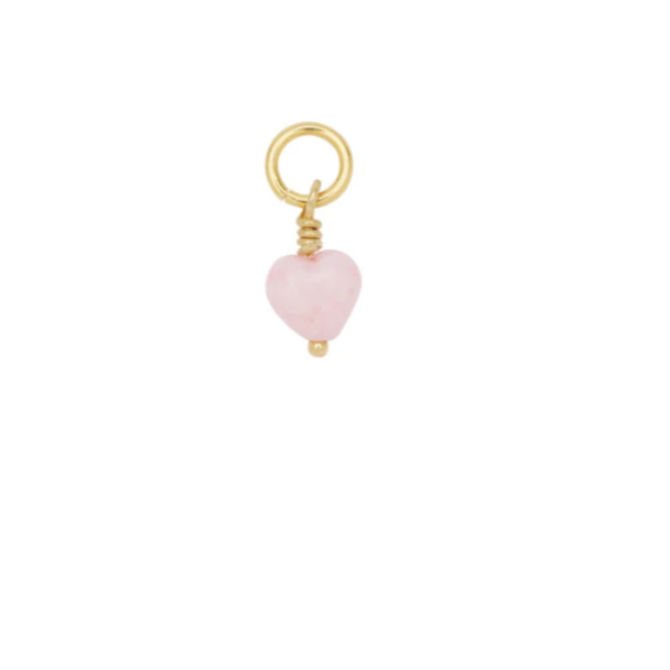 Pico French Mini Heart Pendant - Powder - FG 