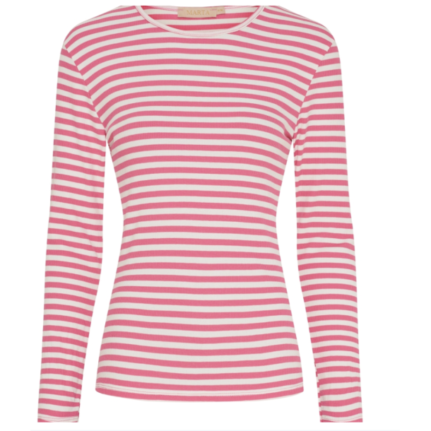 Marta 49066 MdcJosiane LS Tee - Cardinale Red 