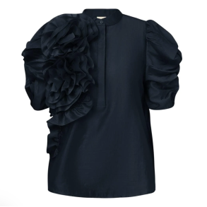 GOSSIA 1805 AnnesofiGO Blouse- Navy 
