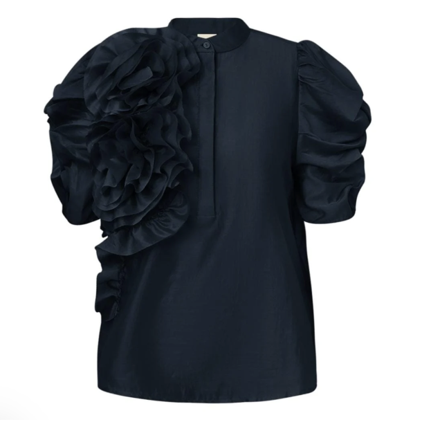 GOSSIA 1805 AnnesofiGO Blouse- Navy 
