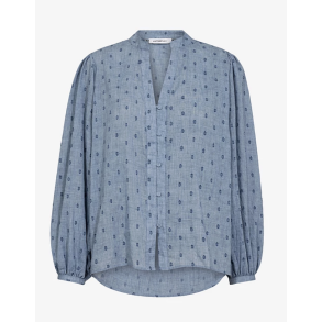 Co Couture 45007 DallyCC Vshirt- Pale Blue 