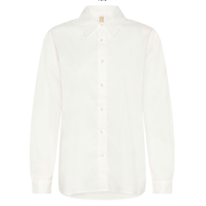 Culture 50107052 CUantoinett Shirt - Spring Gardenia - White 