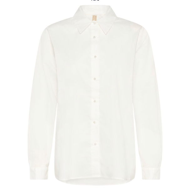 Culture 50107052 CUantoinett Shirt - Spring Gardenia - White 