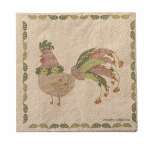 Bloomingville 82069254 Joshua Serviet, Multifarvet, FSC�Recycled, Paper