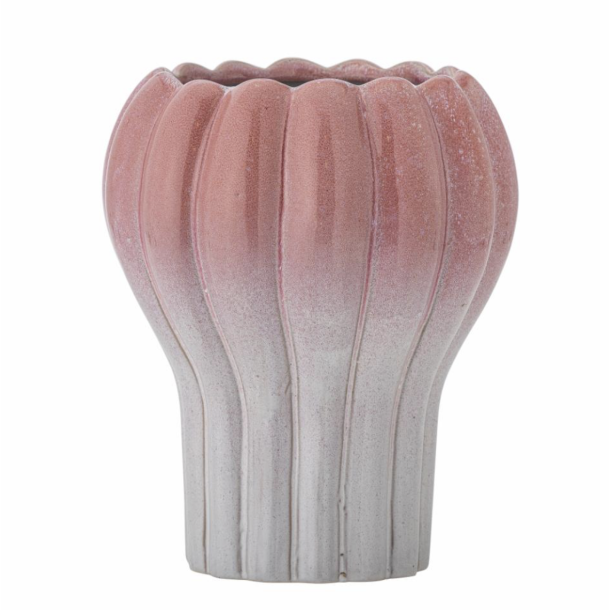 Bloomingville 82072652 Kyla Urtepotteskjuler, Rosa, Stent�j