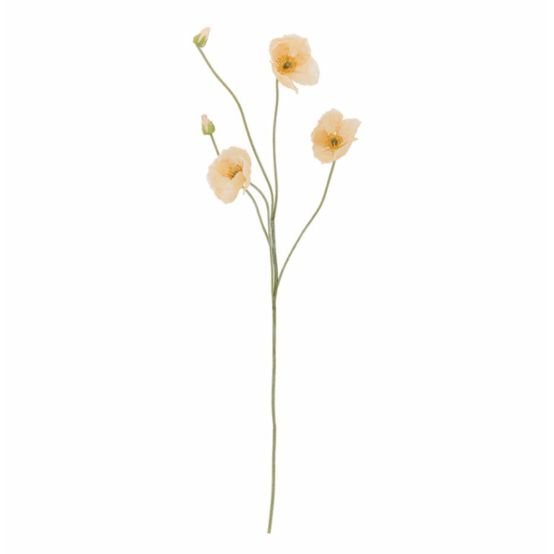 Bloomingville 82072833 Poppy Stilk, Natur, Kunstige Blomster