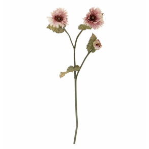 Bloomingville 82072845 Chrysantemum Stilk, Rosa, Kunstige Blomster