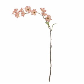 Bloomingville 82072852 Wild Cherry Stilk, Rosa, Kunstige Blomster