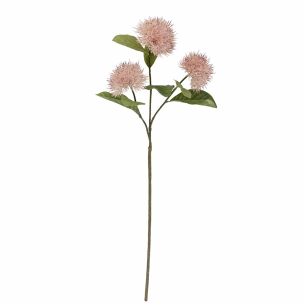 Bloomingville 82072843 Chrysantemum Stilk, Rosa, Kunstige Blomster