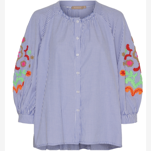 Marta 268191 MdcAleta Shirt - Blue Denim 