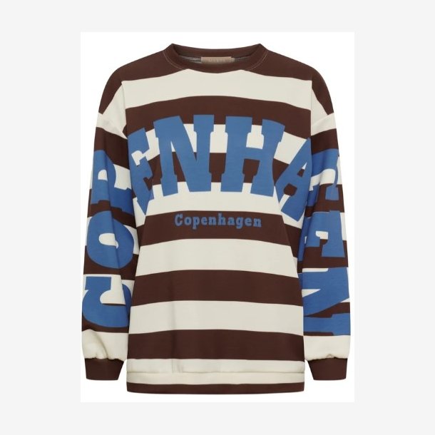 Marta 22659S McdNerina Sweatshirt - Choco/Jeans Blue 