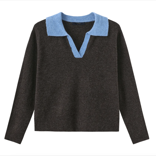 LUXZUZ 1519-2997 Zebina Knit - Choco Lux