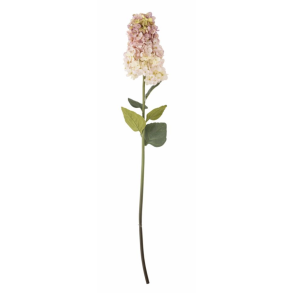 Bloomingville 82072033 Hydrangea Stilk, Rosa, Kunstige Blomster