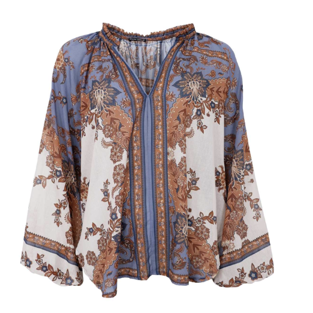 BC 41000 Indigo Blouse - Blue
