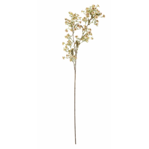 Bloomingville 82072037 Waxflower Stilk, Hvid, Kunstige Blomster