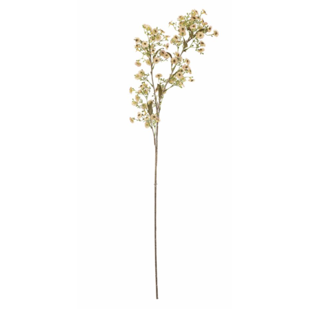Bloomingville 82072037 Waxflower Stilk, Hvid, Kunstige Blomster