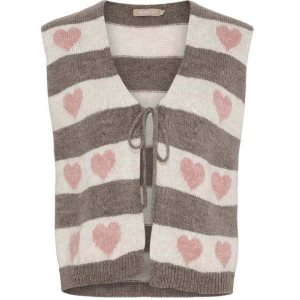 Marta 8069 Phoenix Knit Vest - Old Rose 