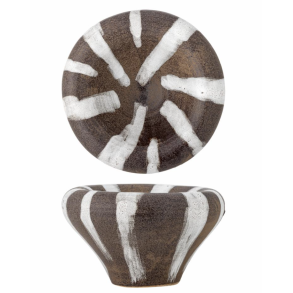 Bloomingville 82072249 Ladris Sk�l, Brun, Stent�j