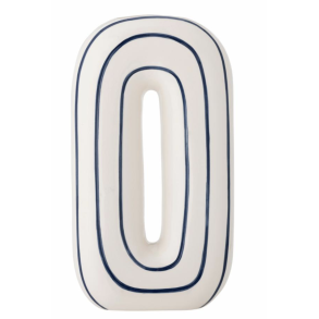 Bloomingville 82061848 Mae Vase, Bl�, Keramik