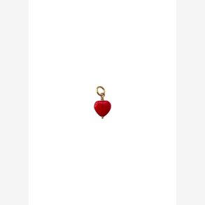 Pico French Heart Pendant - Scarlet - FG 