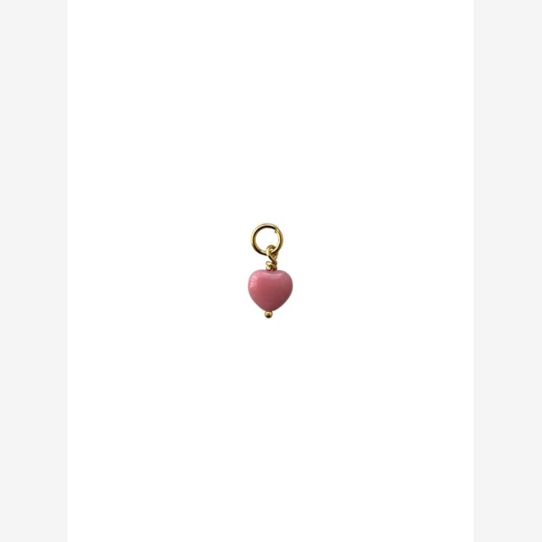 Pico French Mini Heart Pendant - Rose - FG 
