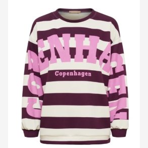 Marta 22659S McdNerina Sweatshirt - Bordeaux/Pink 