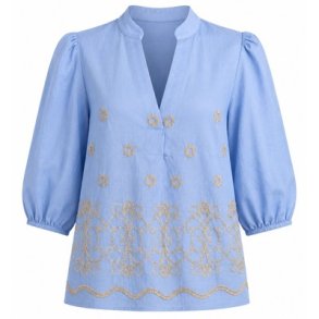 COSTA MANI 2600115 Miley Blouse - Blue