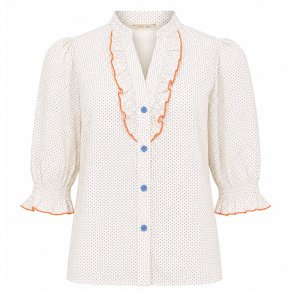 COSTA MANI 2600111 Dot Shirt - Blue Dot 