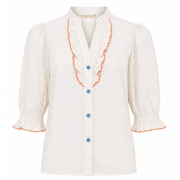 COSTA MANI 2600111 Dot Shirt - Blue Dot 