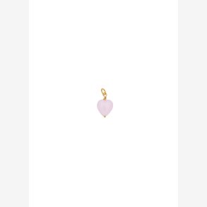 Pico French Heart Pendant - Soft Rose - FG 