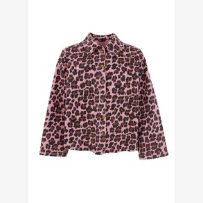 BC 41101 Ellie Shirt Jacket - Pink Leo